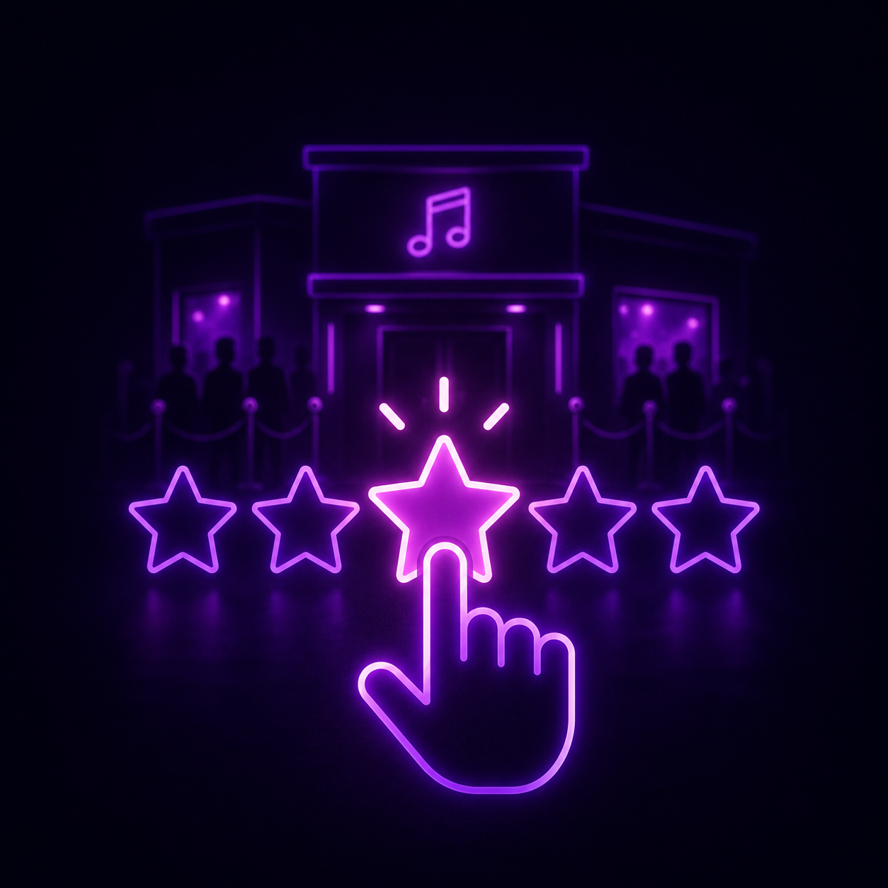 Noxxxie use case showing venue voting